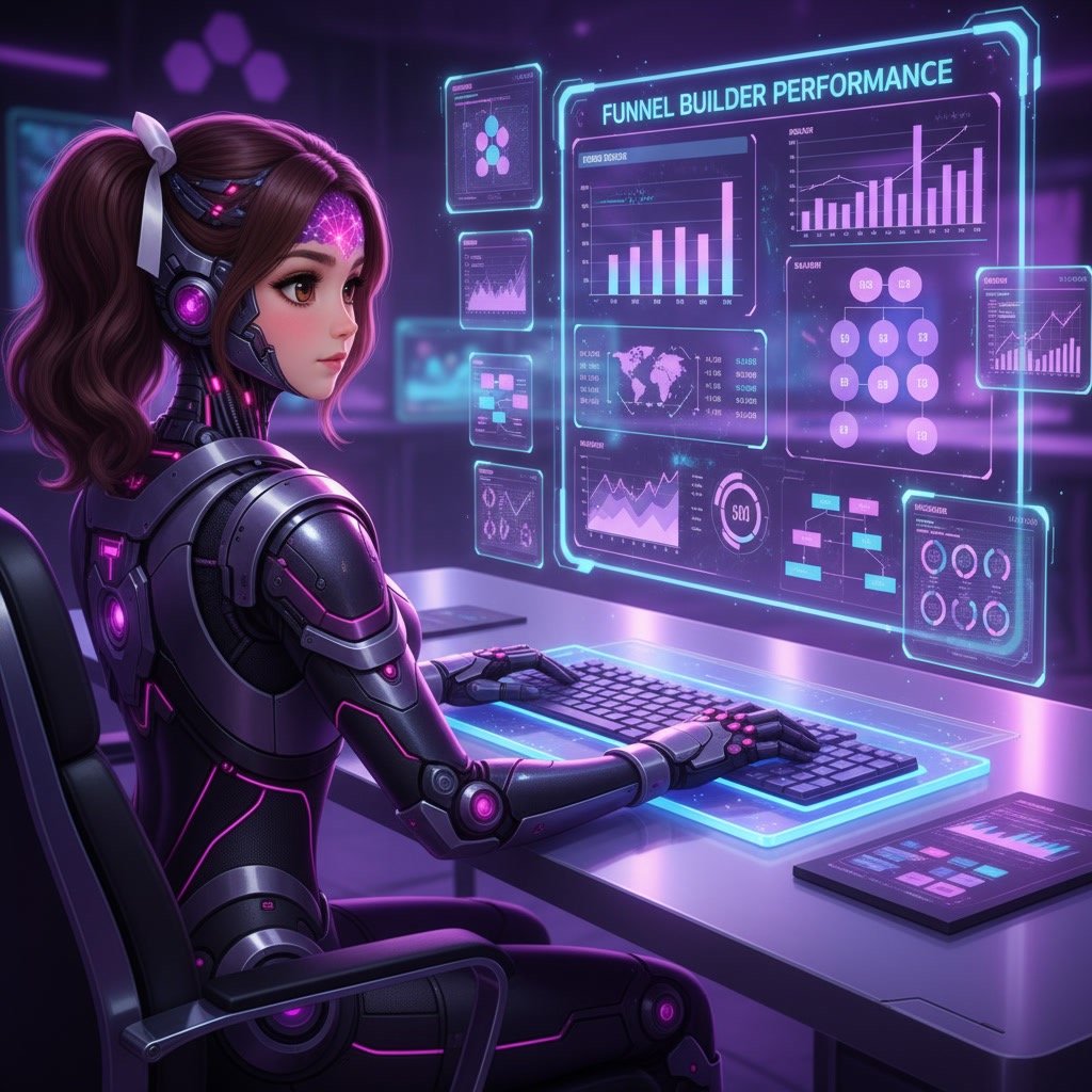 funnel builder performance analytics dashboard