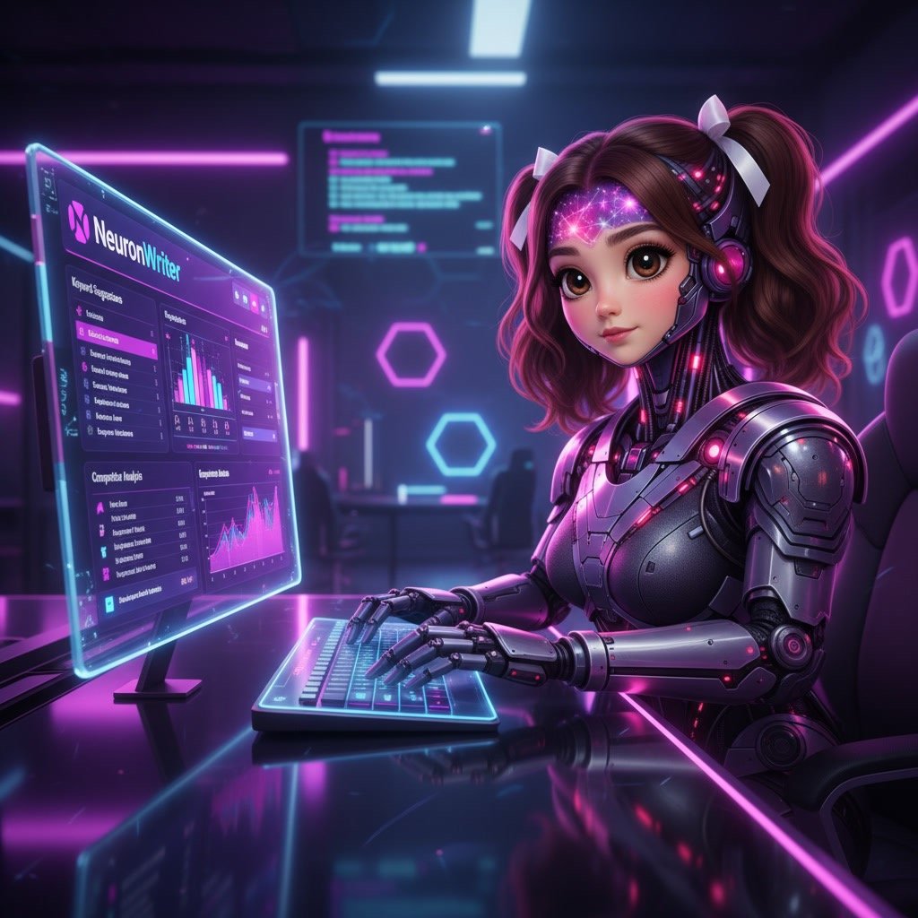 NeuronWriter SEO content optimization dashboard interface