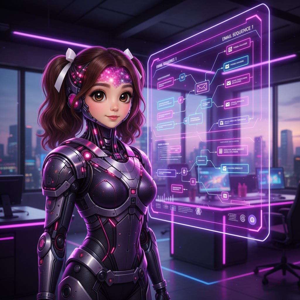 ActiveCampaign automation workflow dashboard showing email triggers and customer journey automation