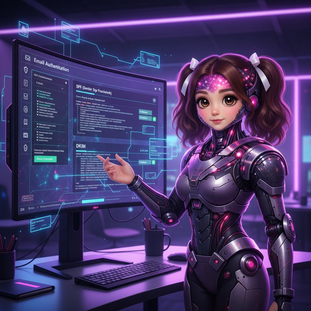 ActiveCampaign domain authentication setup with SPF and DKIM records