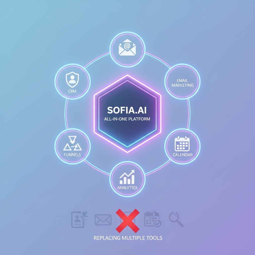 GoHighLevel all in one marketing platform replacing multiple business tools