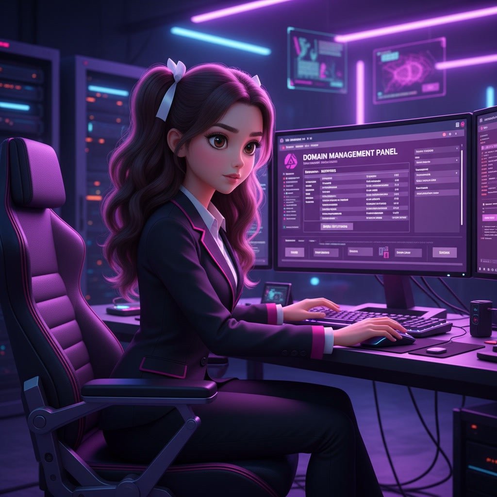 Configuring DNS settings for custom domain connection in Systeme.io