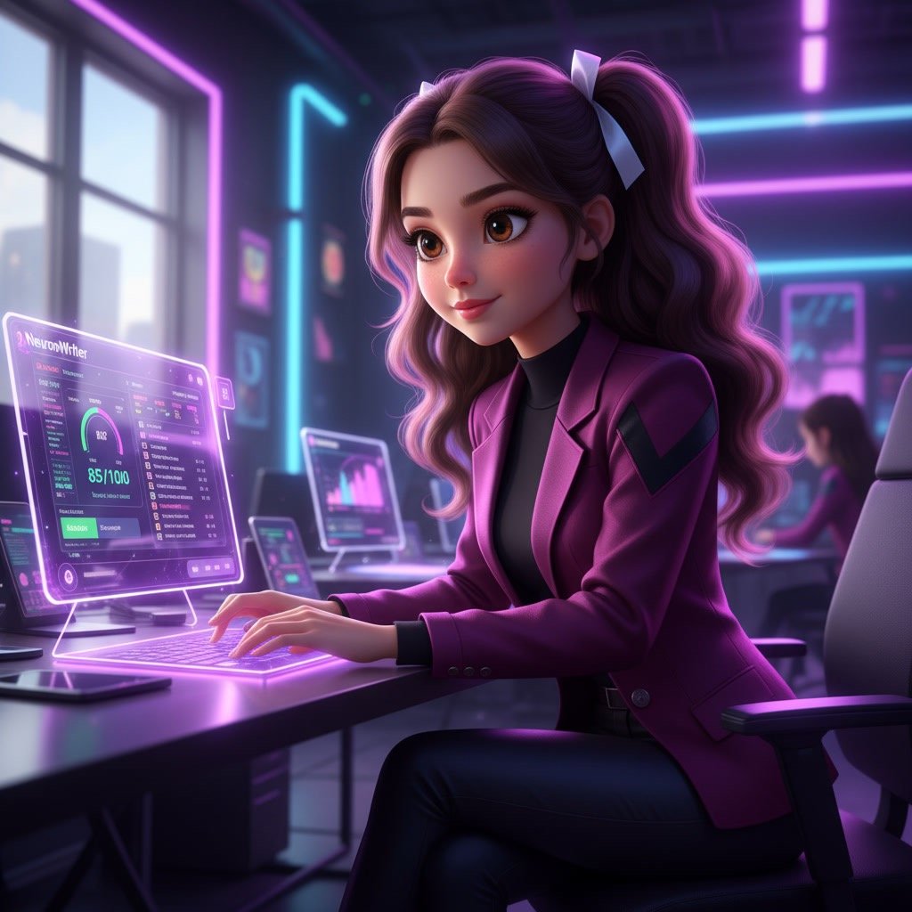 NeuronWriter SEO score and content optimization dashboard