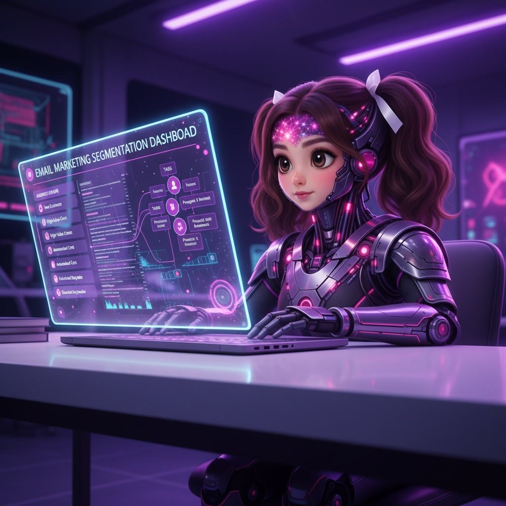 Targeted email campaign sent to segmented audience using ActiveCampaign