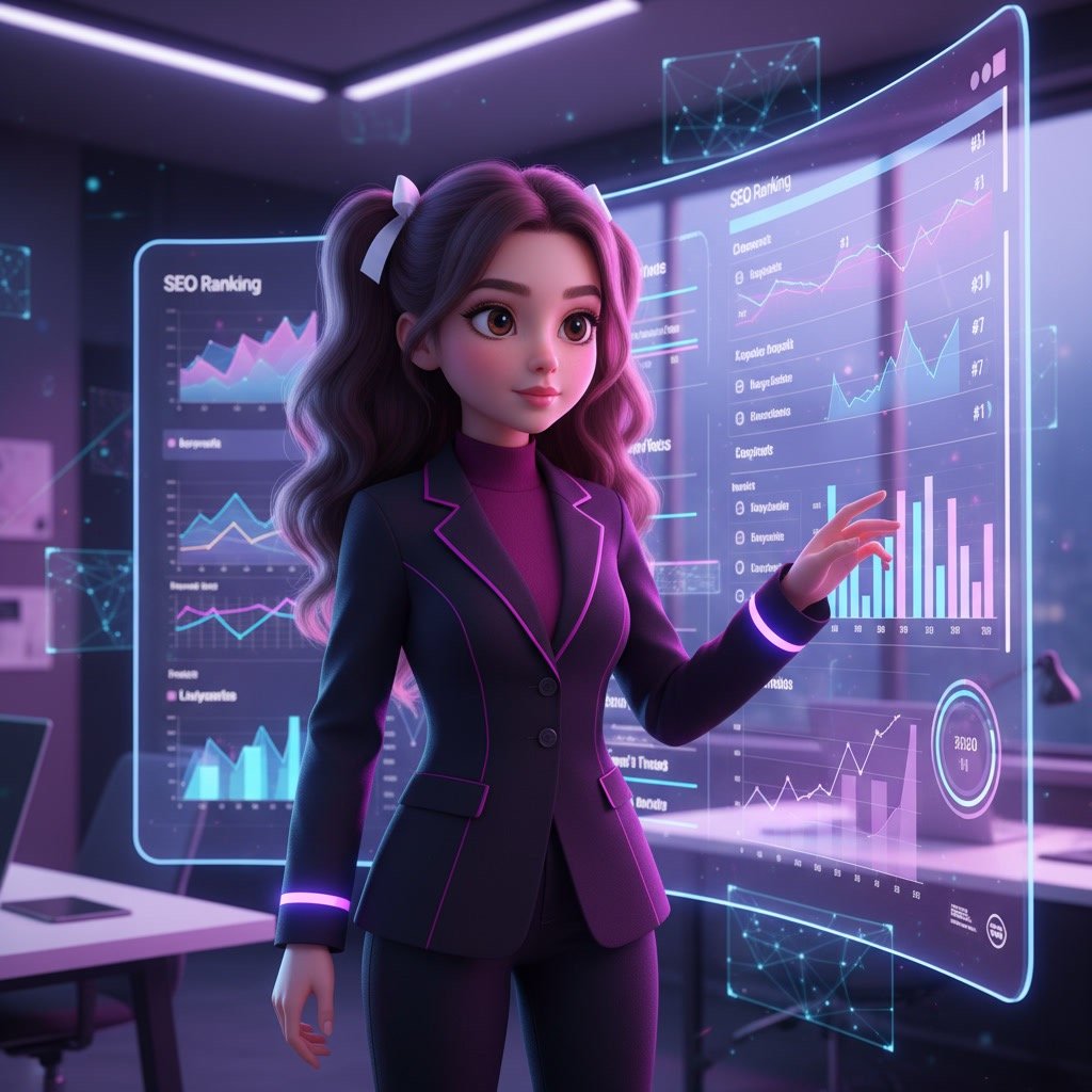 AI SEO ranking tools dashboard tracking keyword positions and search visibility