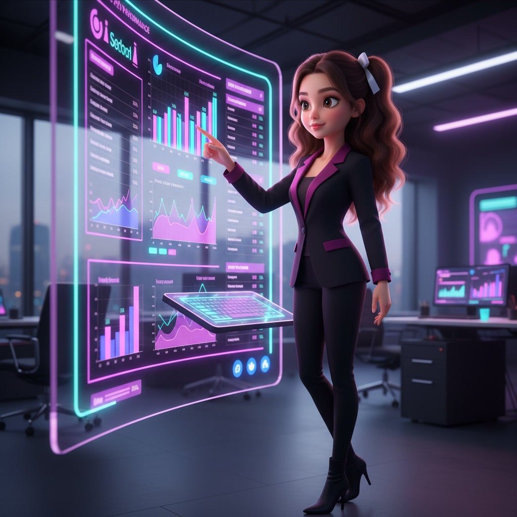 AI SEO tracking tools dashboard analyzing keyword rankings and website performance