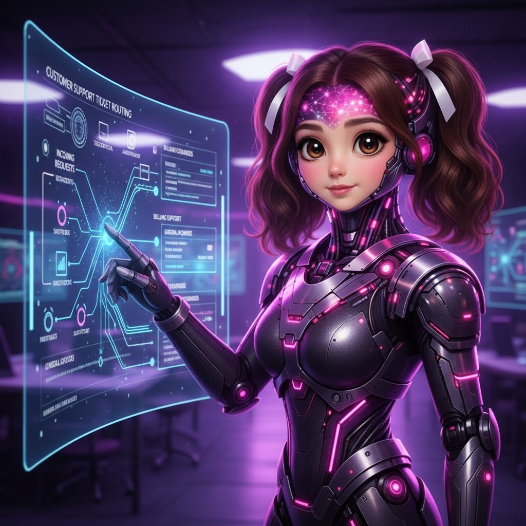 AI tools for customer support routing customer tickets automatically